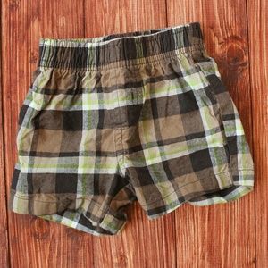CLOSING FRIDAY! Carter's Brown Plaid Shorts